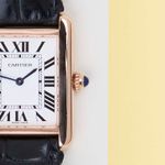 Cartier Tank Solo W5200024 (2017) - Silver dial 31 mm Rose Gold case (5/8)