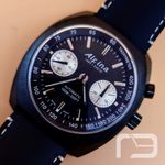 Alpina Startimer AL-727BBS4FBH6 (2024) - Zwart wijzerplaat 42mm Staal (1/8)