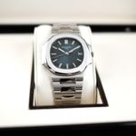 Patek Philippe Nautilus 5800/1A-001 (2007) - Blue dial 38 mm Steel case (3/8)