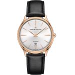 Hamilton Jazzmaster Thinline H38545751 (2025) - Zilver wijzerplaat 40mm Roségoud (1/1)