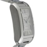 Cartier Tank Anglaise W5310009 (Onbekend (willekeurig serienummer)) - Zilver wijzerplaat 30mm Staal (6/8)