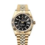 Rolex Sky-Dweller 336938 (2025) - Black dial 42 mm Yellow Gold case (1/1)
