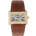Cartier Tank Divan 2601 (Onbekend (willekeurig serienummer)) - Wit wijzerplaat 32mm Geelgoud (1/3)