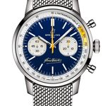 Breitling Top Time AB01767A1C1A1 (2025) - Blauw wijzerplaat 41mm Staal (1/1)
