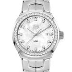 TAG Heuer Link Lady WBC1316.BA0600 (2024) - Wit wijzerplaat 32mm Staal (1/3)