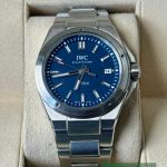 IWC Ingenieur Automatic IW323909 (2015) - Blue dial 40 mm Steel case (7/7)