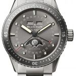 Blancpain Fifty Fathoms Bathyscaphe 5054-1210-98S (2025) - Grijs wijzerplaat 44mm Titanium (1/1)