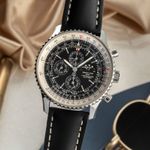 Breitling Navitimer 1461 A1938021/BD20/441X (2014) - Zwart wijzerplaat 48mm Staal (3/8)