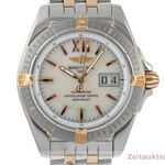 Breitling Cockpit B4935011A669 (2005) - White dial 41 mm Gold/Steel case (8/8)
