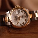 Rolex Lady-Datejust 279173 (2019) - White dial 28 mm Gold/Steel case (1/8)