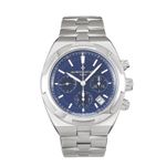 Vacheron Constantin Overseas Chronograph 5500V/110A-B148 (2020) - Blauw wijzerplaat 43mm Staal (1/2)