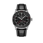 Breitling Navitimer GMT A32310251B1P1 (2025) - Zwart wijzerplaat 41mm Staal (1/8)