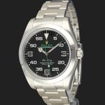 Rolex Air-King 116900 (2021) - Black dial 40 mm Steel case (1/8)