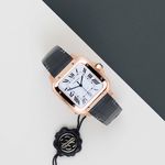 Cartier Santos WGSA0019 (2026) - Silver dial 39 mm Rose Gold case (2/8)