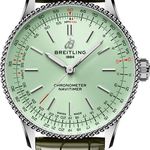 Breitling Navitimer A17327361L1P1 (2026) - Green dial 36 mm Steel case (1/1)