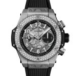 Hublot Big Bang Unico 421.NX.1170.RX.1104 (2024) - Transparent dial 44 mm Titanium case (2/3)