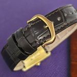 Cartier Tank Vermeil 590005 (Onbekend (willekeurig serienummer)) - Wit wijzerplaat 23mm Zilver (4/4)