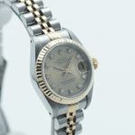 Rolex Lady-Datejust 69173 (1990) - Champagne dial 26 mm Gold/Steel case (3/8)