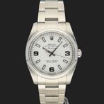 Rolex Oyster Perpetual 34 114200 (2012) - White dial 34 mm Steel case (3/8)