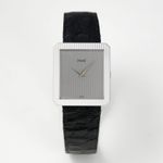 Piaget Protocole 9154 (1980) - Silver dial 28 mm White Gold case (1/8)