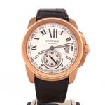Cartier Calibre de Cartier W7100009 (2016) - Silver dial 42 mm Rose Gold case (1/1)