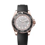 Rolex Yacht-Master 40 126655 (Onbekend (willekeurig serienummer)) - Zilver wijzerplaat 40mm Roségoud (1/8)