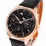 IWC Portuguese Perpetual Calendar IW503702 (2025) - Black dial 44 mm Rose Gold case (1/8)