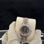 Rolex Lady-Datejust 279381RBR G GREEN JUB - (9/10)