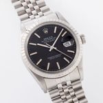 Rolex Datejust 36 16030 (1984) - Zwart wijzerplaat 36mm Staal (2/7)