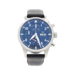 IWC Pilot Chronograph IW378003 (2024) - Blauw wijzerplaat 43mm Staal (3/3)