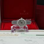 Rolex Lady-Datejust 79174 (2001) - Zilver wijzerplaat 26mm Staal (3/7)