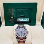 Rolex Datejust 36 126201 (2021) - Grey dial 36 mm Gold/Steel case (2/6)