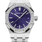 Audemars Piguet Royal Oak Selfwinding 15551BC.ZZ.1356BC.02 (2025) - Purple dial 37 mm White Gold case (1/1)