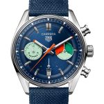 TAG Heuer Carrera CBS2213.FN6002 (2024) - Blauw wijzerplaat 39mm Staal (2/3)