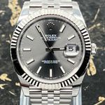 Rolex Datejust 41 126334 (2025) - Grey dial 41 mm Steel case (2/8)