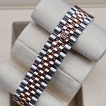 Rolex Datejust 31 278271 (2026) - Brown dial 31 mm Gold/Steel case (7/8)