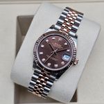 Rolex Datejust 31 278271 (2026) - Brown dial 31 mm Gold/Steel case (2/8)