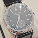 Patek Philippe Calatrava 6119G-001 (2025) - Grijs wijzerplaat 39mm Witgoud (3/8)