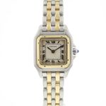 Cartier Panthère 66921 (Unknown (random serial)) - White dial 22 mm Gold/Steel case (1/5)