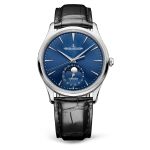Jaeger-LeCoultre Master Ultra Thin Moon Q1368480 (2025) - Blauw wijzerplaat 39mm Staal (1/1)