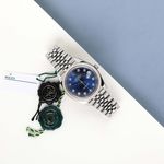 Rolex Datejust 41 126334 (2018) - Blauw wijzerplaat 41mm Staal (2/8)