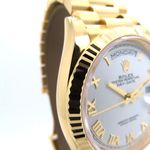 Rolex Day-Date 36 128238 (2022) - White dial 36 mm Yellow Gold case (8/8)