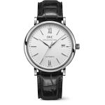 IWC Portofino Automatic IW356501 (2025) - Zilver wijzerplaat 40mm Staal (1/1)