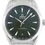 Omega Seamaster Aqua Terra 220.10.41.21.10.001 (2025) - Green dial 41 mm Steel case (2/8)