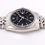 Rolex Datejust 1603 (1975) - Zwart wijzerplaat 36mm Staal (5/7)