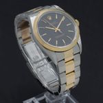 Rolex Oyster Perpetual 34 14203 (1998) - Black dial 34 mm Gold/Steel case (6/7)