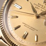 Rolex Day-Date 1803 (1960) - Champagne dial 36 mm Yellow Gold case (6/8)