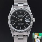 Rolex Oyster Perpetual Date 15210 (1993) - 34 mm Steel case (1/8)