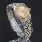 Rolex Lady-Datejust 69173 (1994) - Gold dial 26 mm Gold/Steel case (6/7)