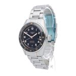 Longines Spirit L3.812.5.53.6 (2025) - Zwart wijzerplaat 42mm Staal (2/7)